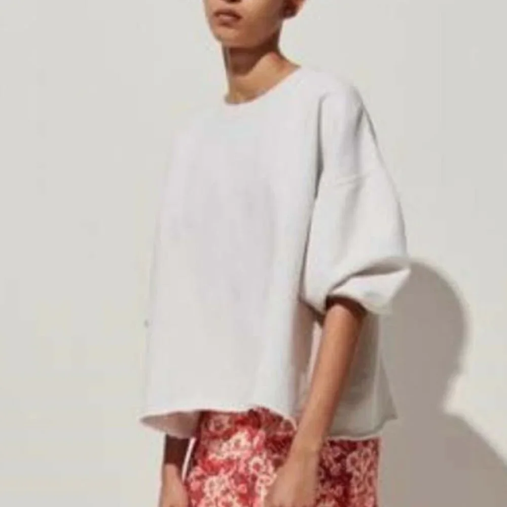 RACHEL COMEY Fond Dirty White Sweatshirt Size XS / S - Picture 3 of 8